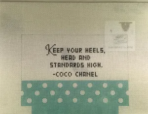 * Kimberly Ann Needlepoint MB 04 Coco Chanel