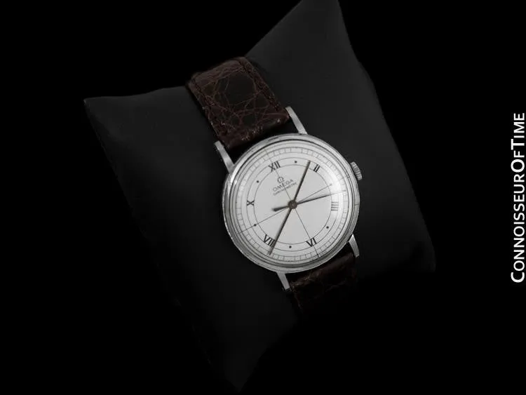 1947 Omega Vintage Mens Chronometer - Famous Cal. 30 T2 RG - Stainless Steel