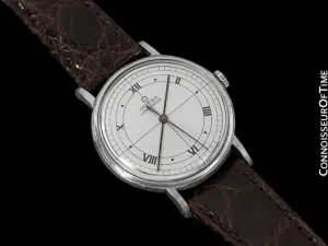 1947 Omega Vintage Mens Chronometer - Famous Cal. 30 T2 RG - Stainless Steel