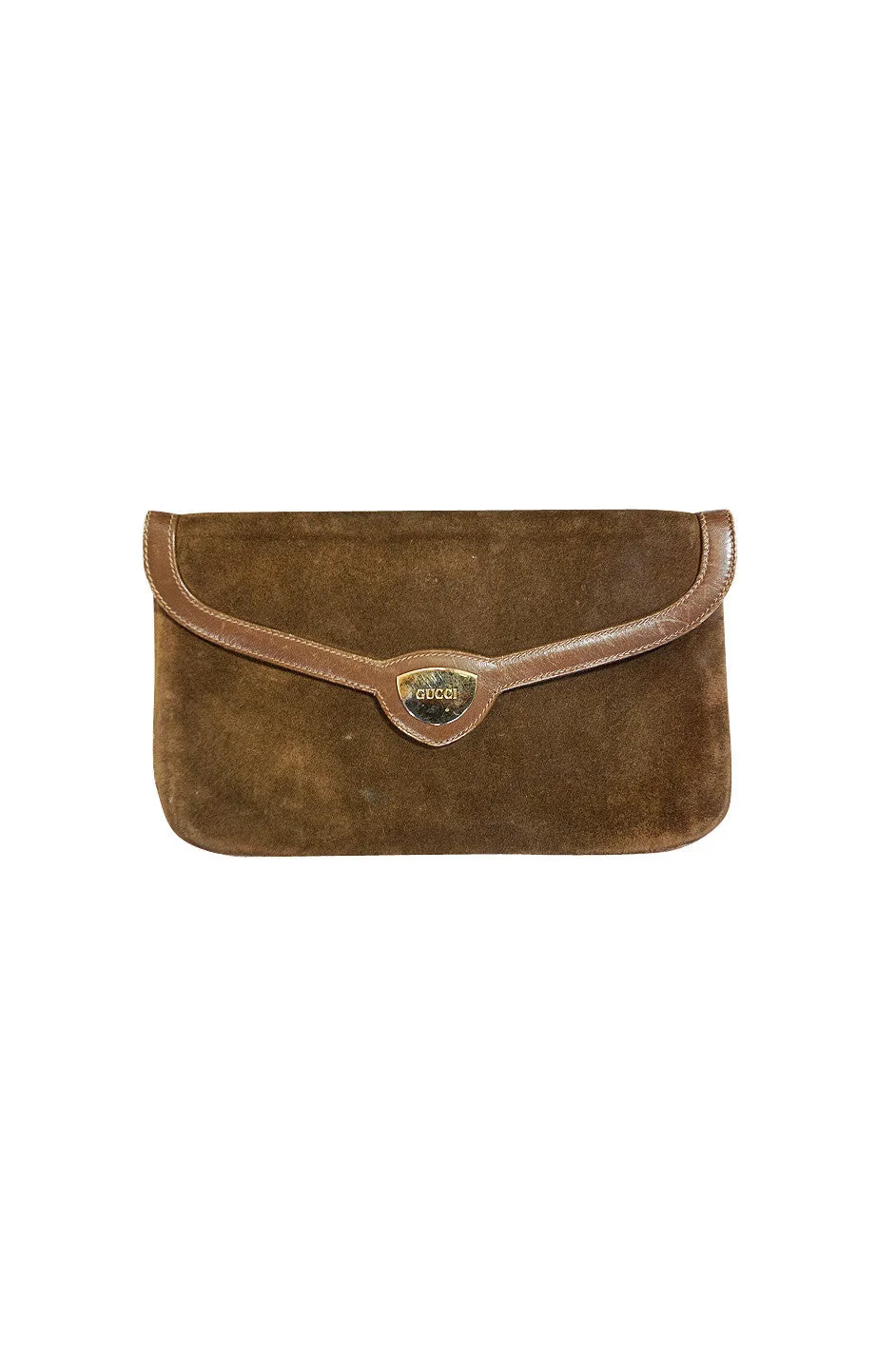 1970s Rare Gucci Convertible Bag & Clutch Combo