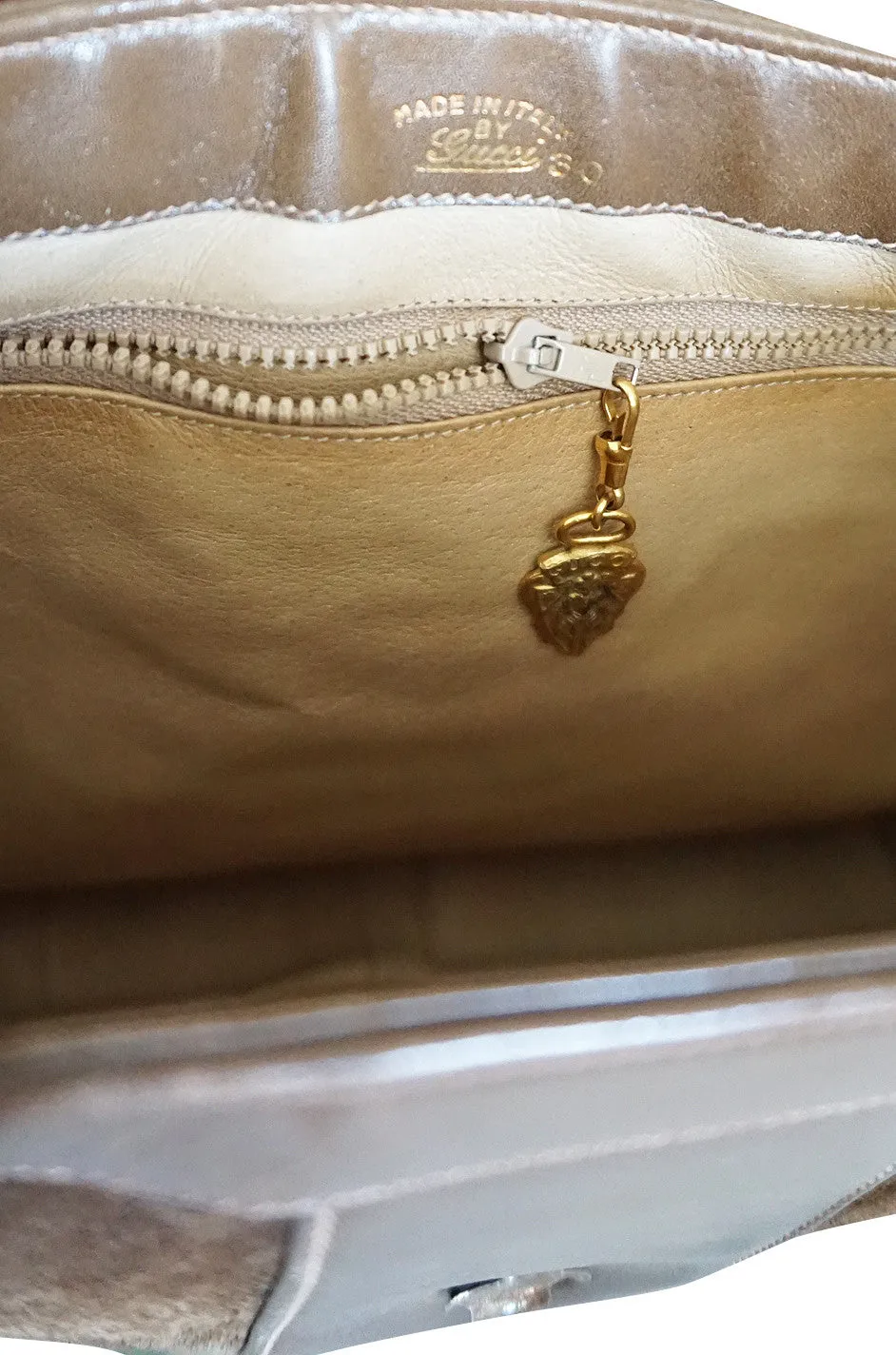 1970s Rare Gucci Convertible Bag & Clutch Combo