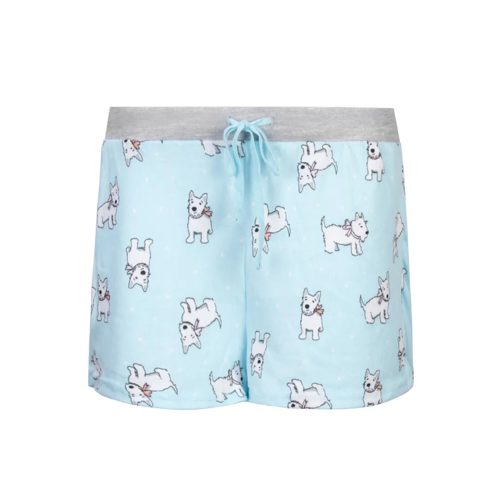 2 Pack Loungewear Hacci Shorts Set