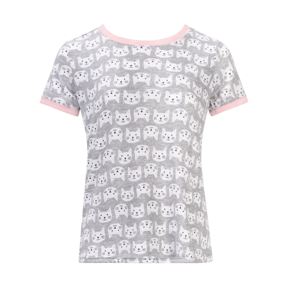 2 Pack Loungewear Hacci Shorts Set