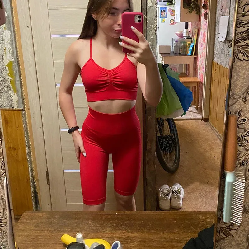 2-Piece Women's Sport Suit Gym Set