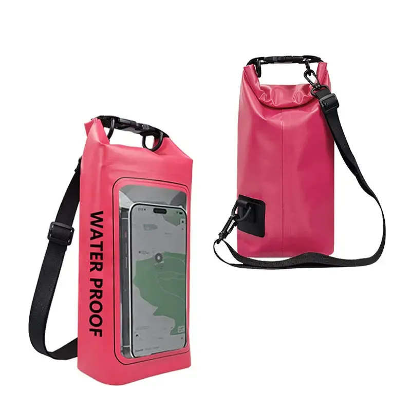 2L Dry Bag Touch Screen Waterproof Bags For boating fishing Surfing Outdoors