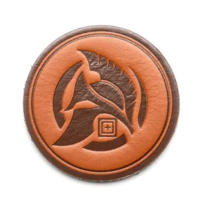 5.11 Tactical Spartan Coin Leather Patch