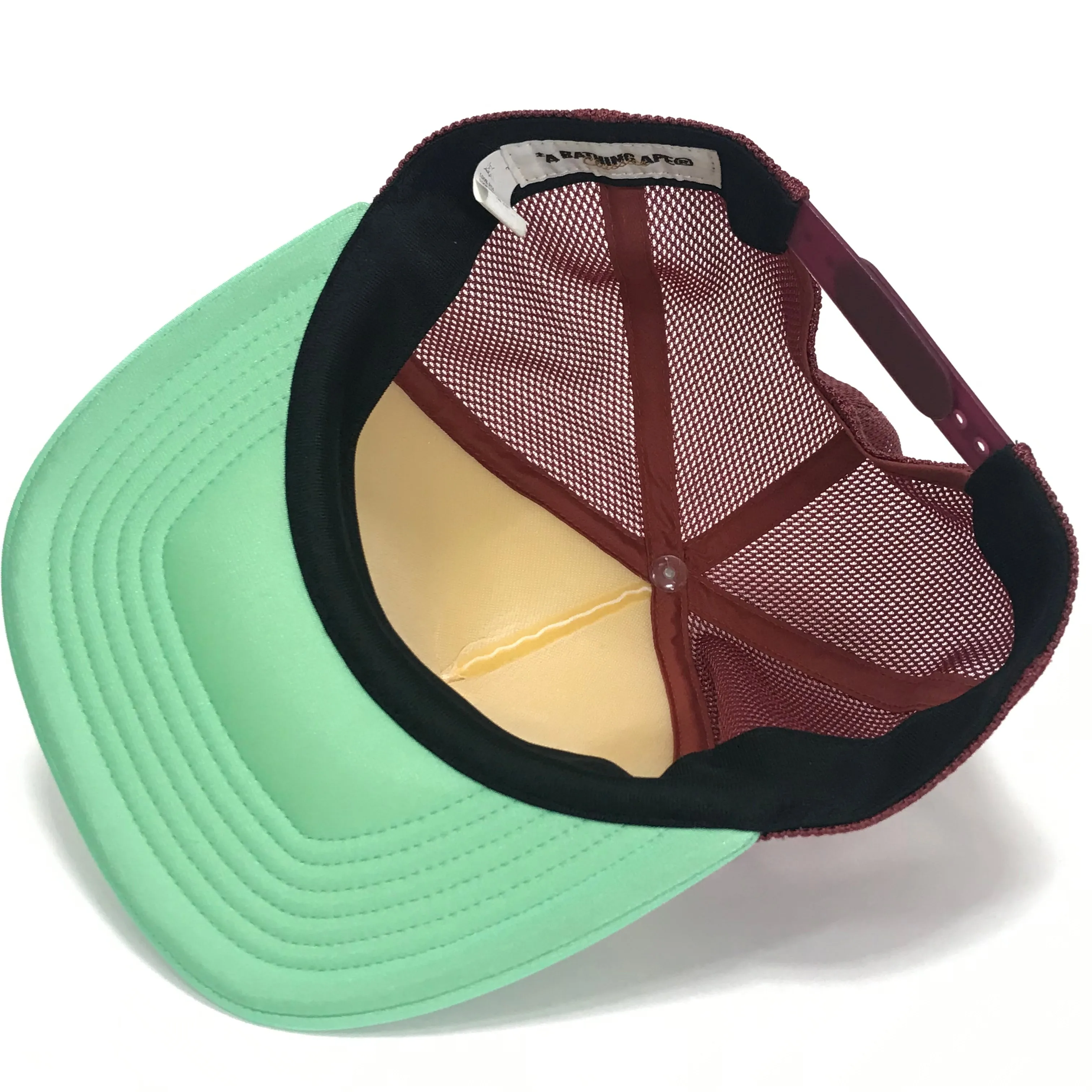 A Bathing Ape Bape Bape Vintage Sendai Limited Mesh Trucker Cap