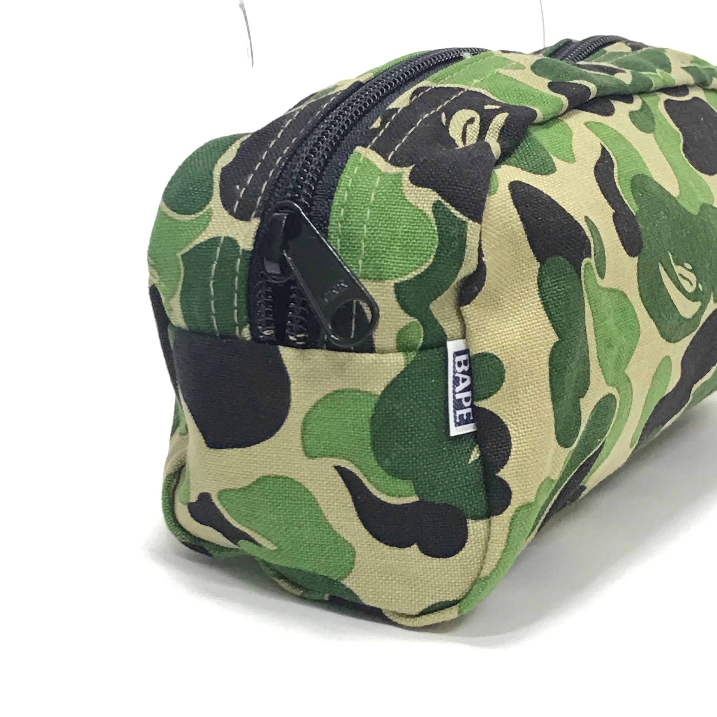 A Bathing Ape Bape Vintage ABC Camo Pouch Green