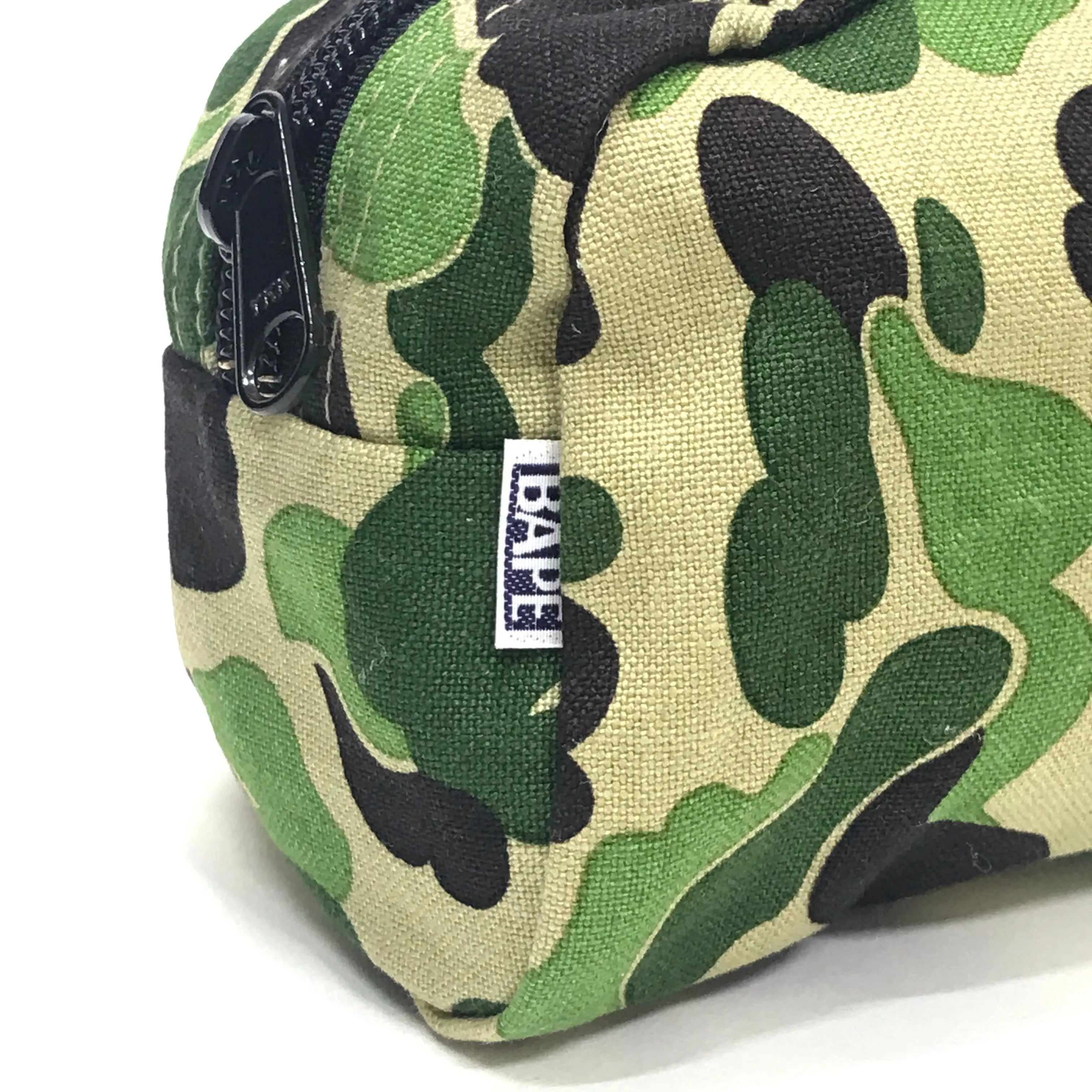 A Bathing Ape Bape Vintage ABC Camo Pouch Green