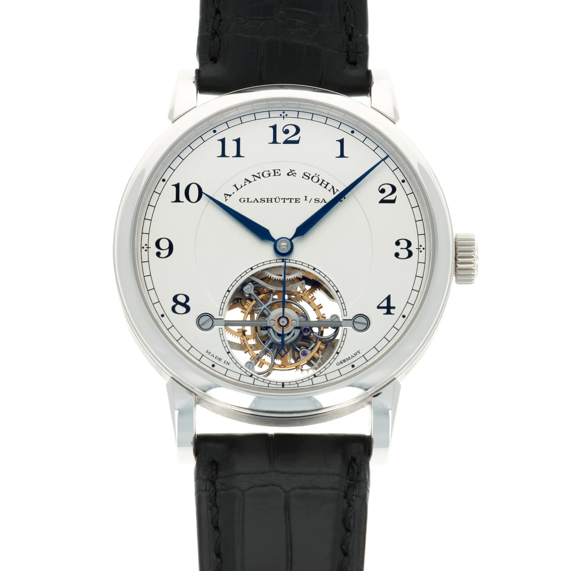 A. Lange & Sohne Platinum 1815 Tourbillon Watch Ref. 730.025