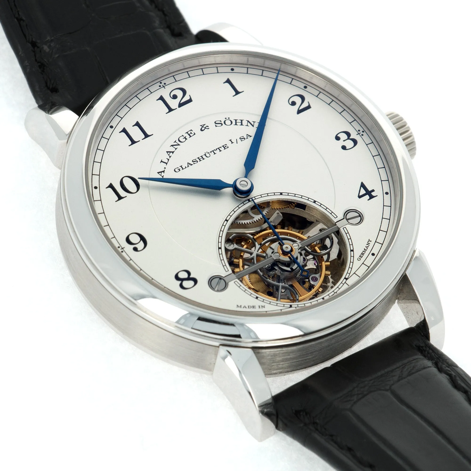 A. Lange & Sohne Platinum 1815 Tourbillon Watch Ref. 730.025