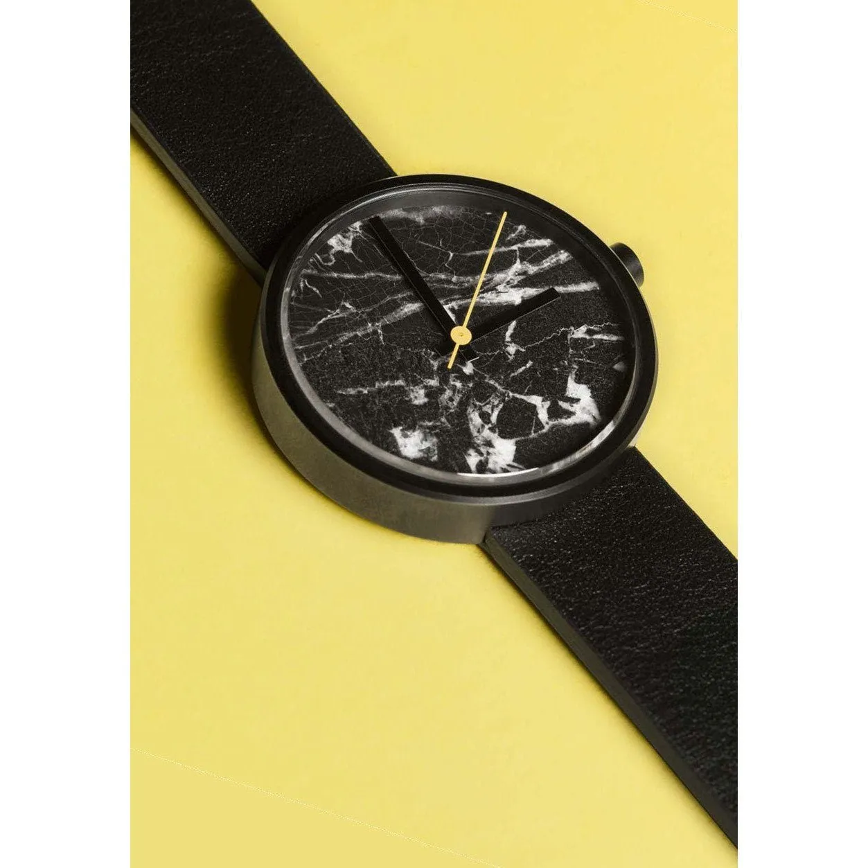 AARK Collective Marble Nero Black Italian Leather