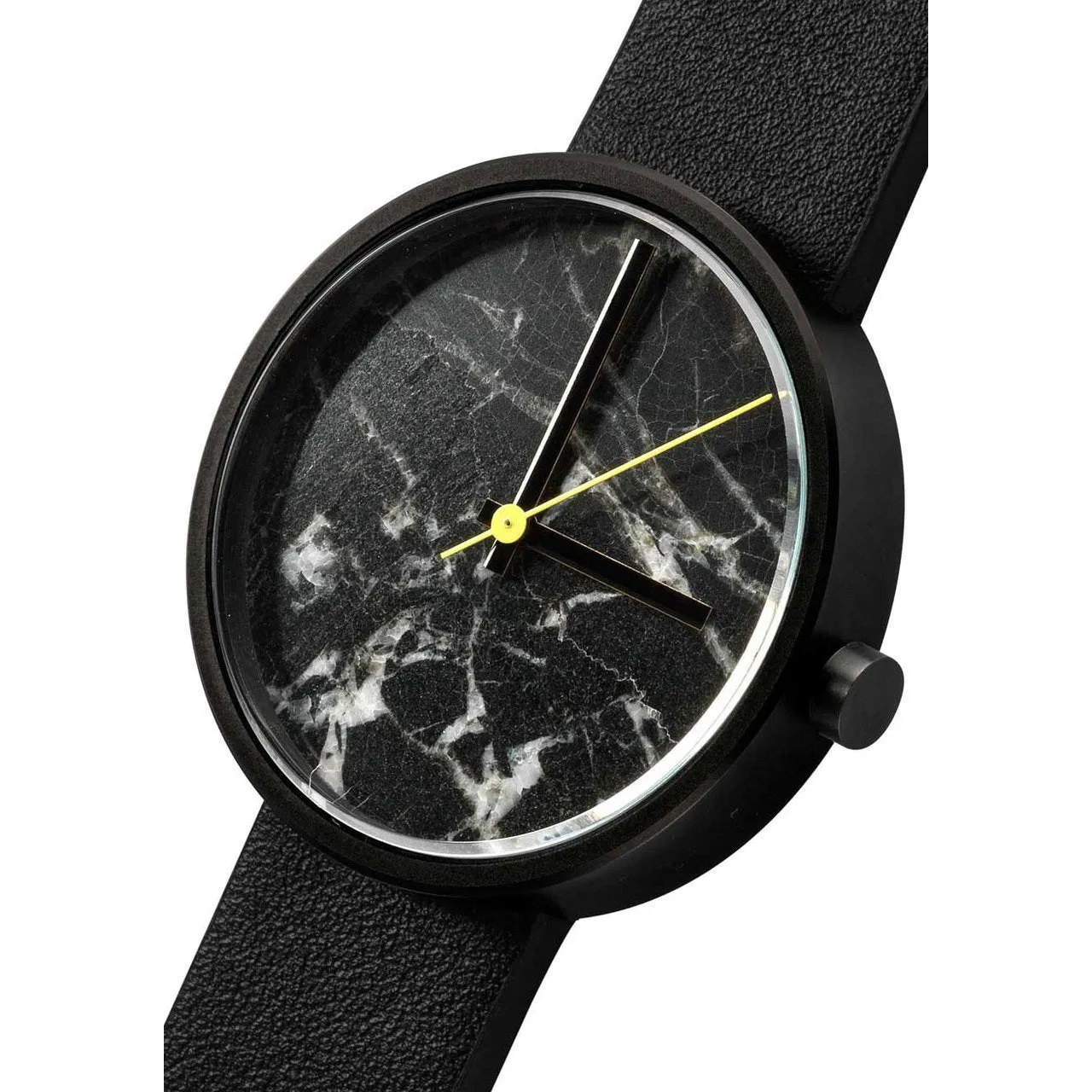 AARK Collective Marble Nero Black Italian Leather