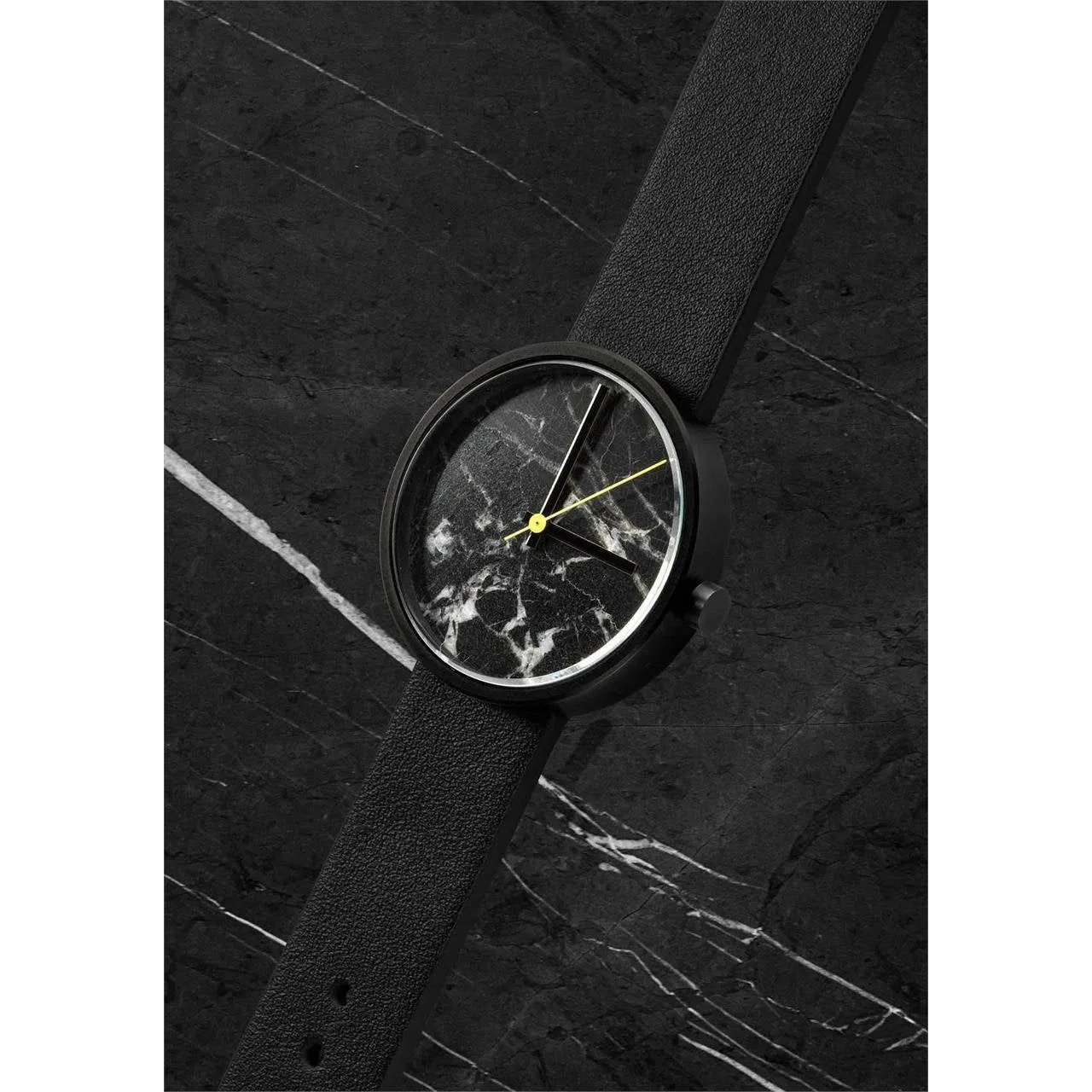 AARK Collective Marble Nero Black Italian Leather