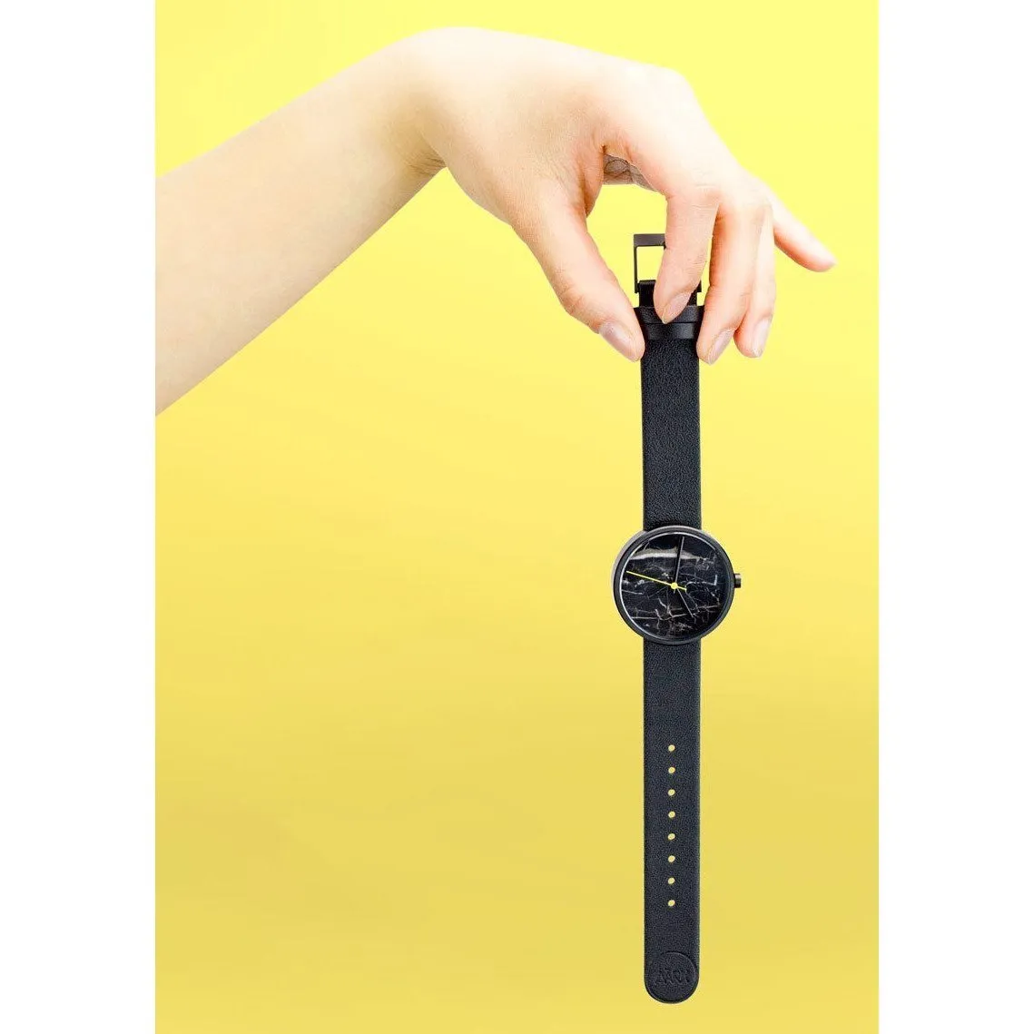 AARK Collective Marble Nero Black Italian Leather