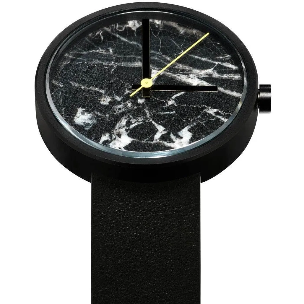 AARK Collective Marble Nero Black Italian Leather