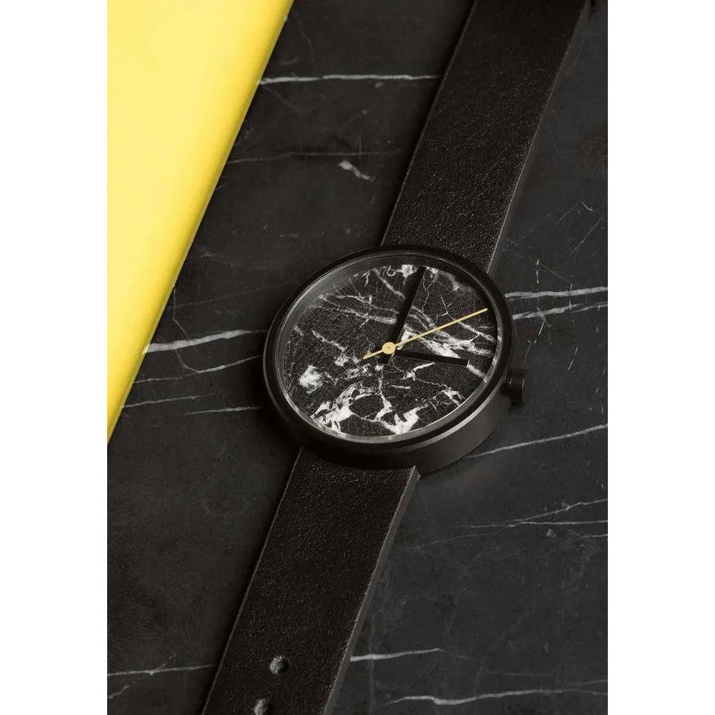 AARK Collective Marble Nero Black Italian Leather