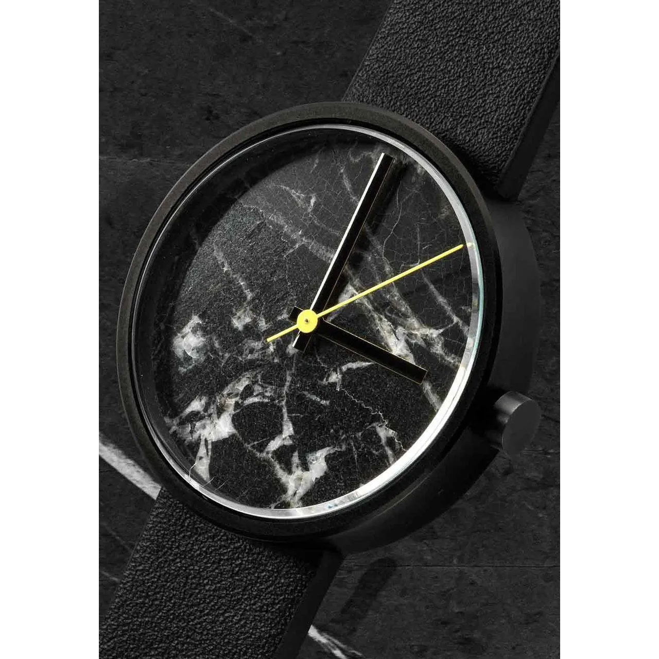 AARK Collective Marble Nero Black Italian Leather