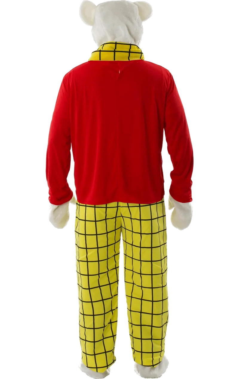Adult Rupert Bear Costume