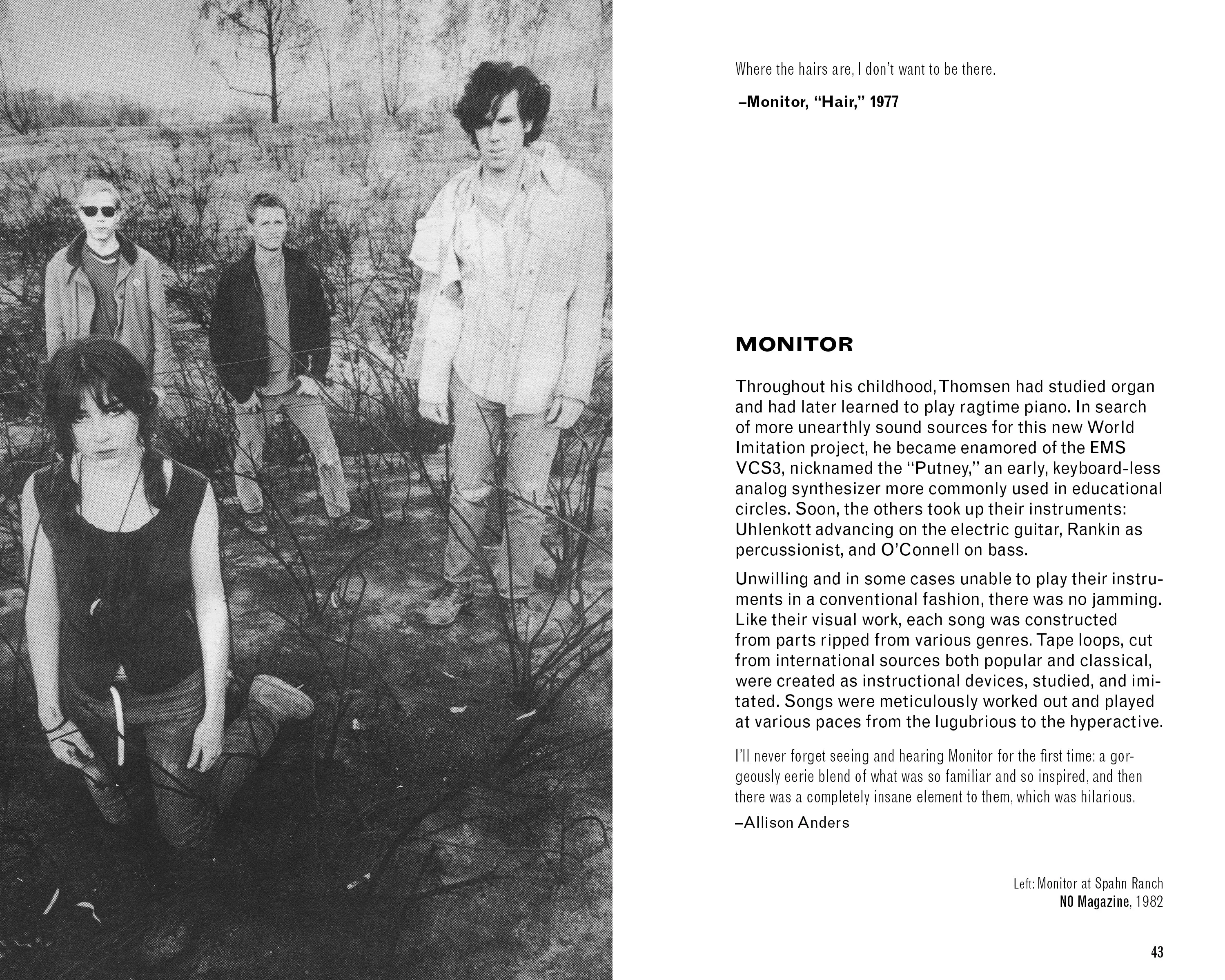 Afraid of Modern Living: World Imitation & Monitor, 1977-1982