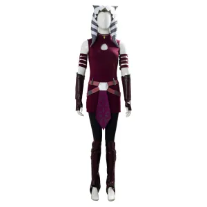 Ahsoka Tano The Clone Wars Cosplay Costume Fancy Outfit Halloween Carnival Suit