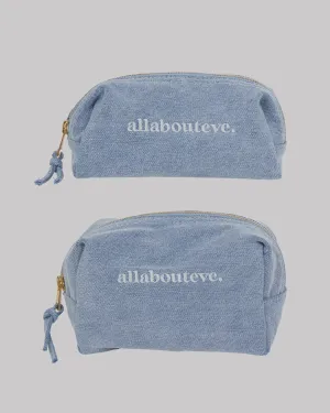 All About Eve Dale 2pk Toiletries Set - Light Blue