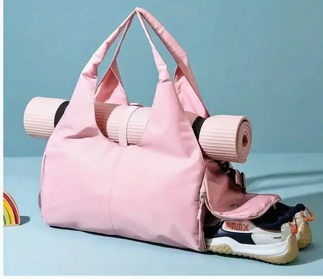 All-in-One Yoga Mat Training Bag with Dedicated Shoe Compartment
