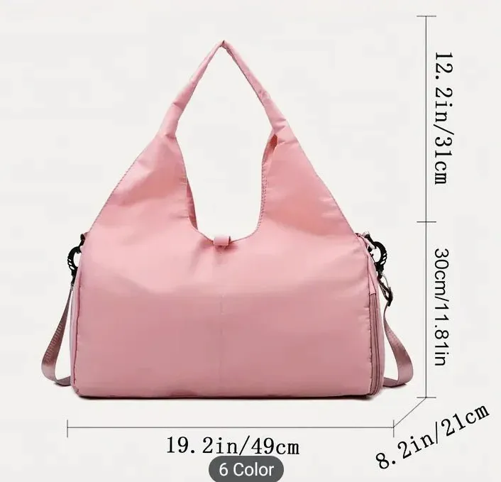 All-in-One Yoga Mat Training Bag with Dedicated Shoe Compartment