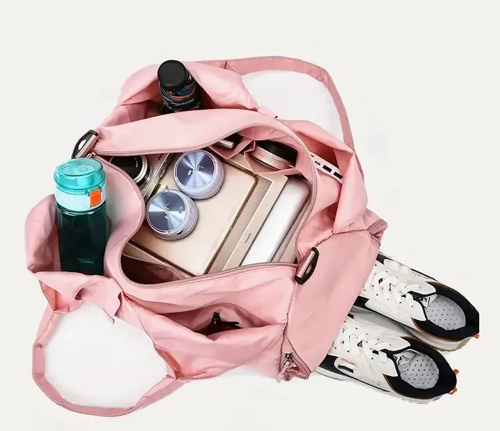 All-in-One Yoga Mat Training Bag with Dedicated Shoe Compartment