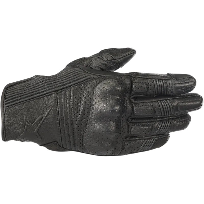 Alpinestars Mustang V2 Mens Short Motorcycle Leather Gloves