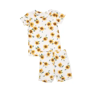 Angel Dear Sunflower Ditsy S/S Loungewear Set w/Shorts