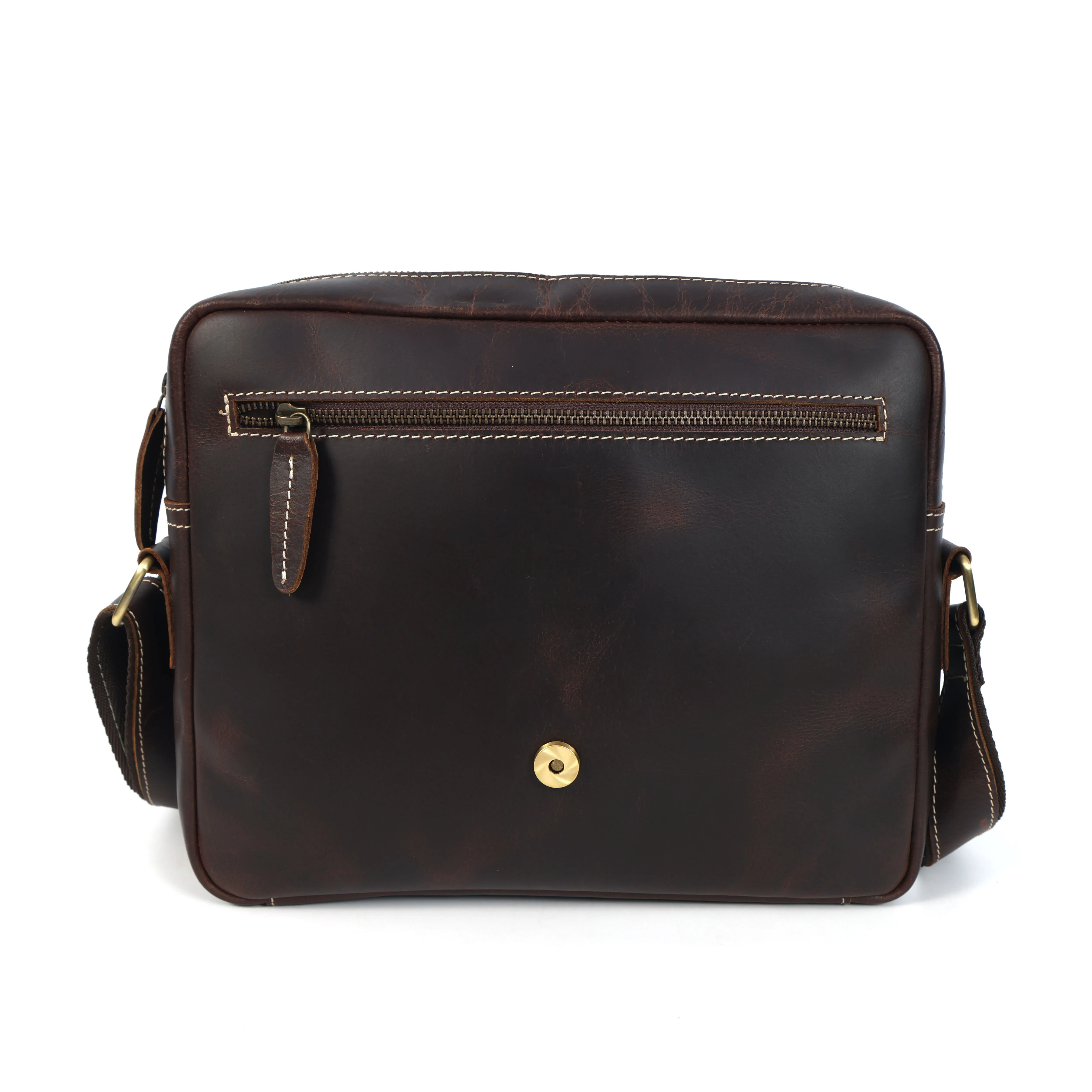 Archer Handmade Leather Messenger Bag