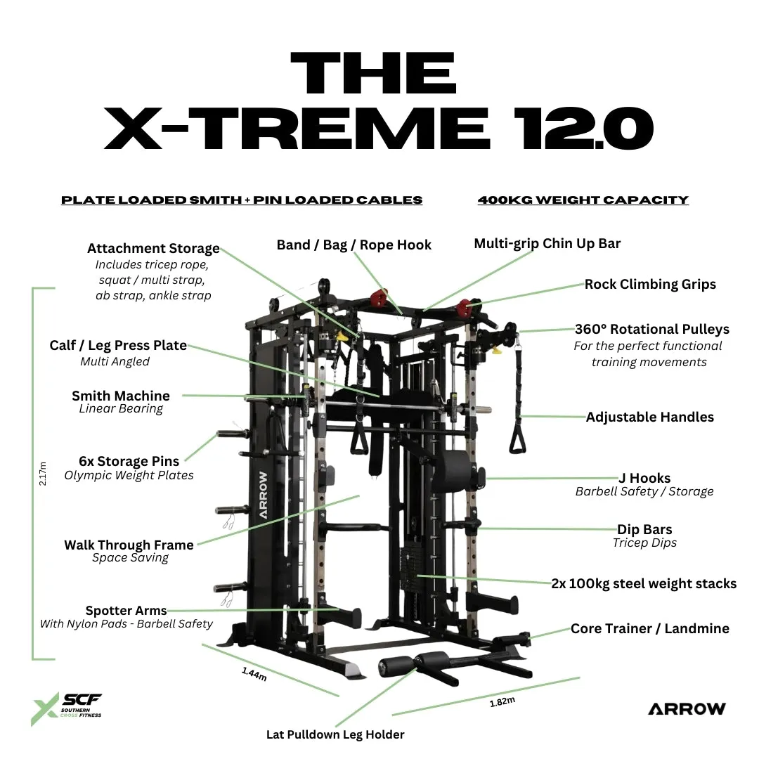 ARROW® X-Treme 12.0 All-In-One Home Gym