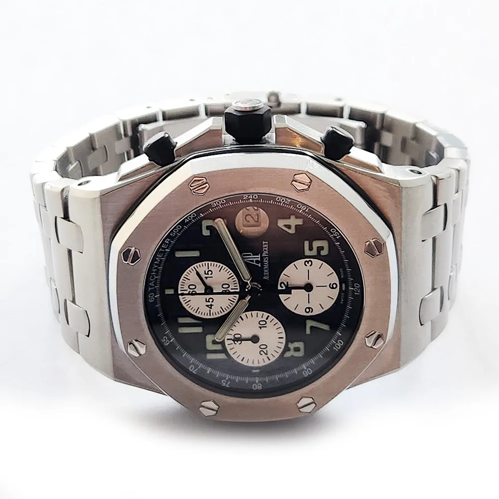Audemars Piguet Royal Oak Offshore 25721ST.OO.1000ST.08 Black Dial May 2007