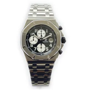 Audemars Piguet Royal Oak Offshore 25721ST.OO.1000ST.08 Black Dial May 2007