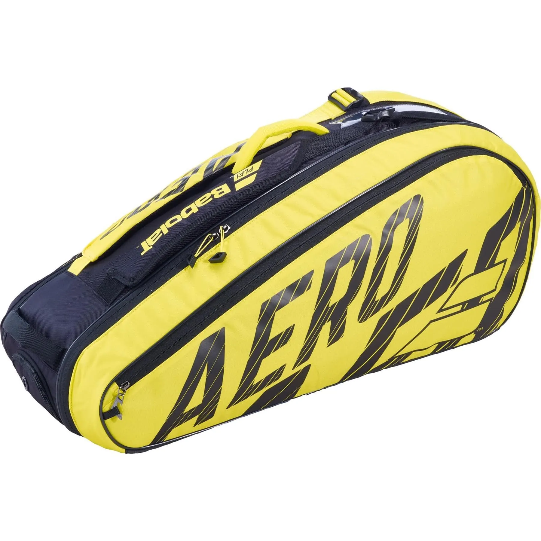 Babolat RH6 Pure Aero 6 Racket Bag - Black / Yellow