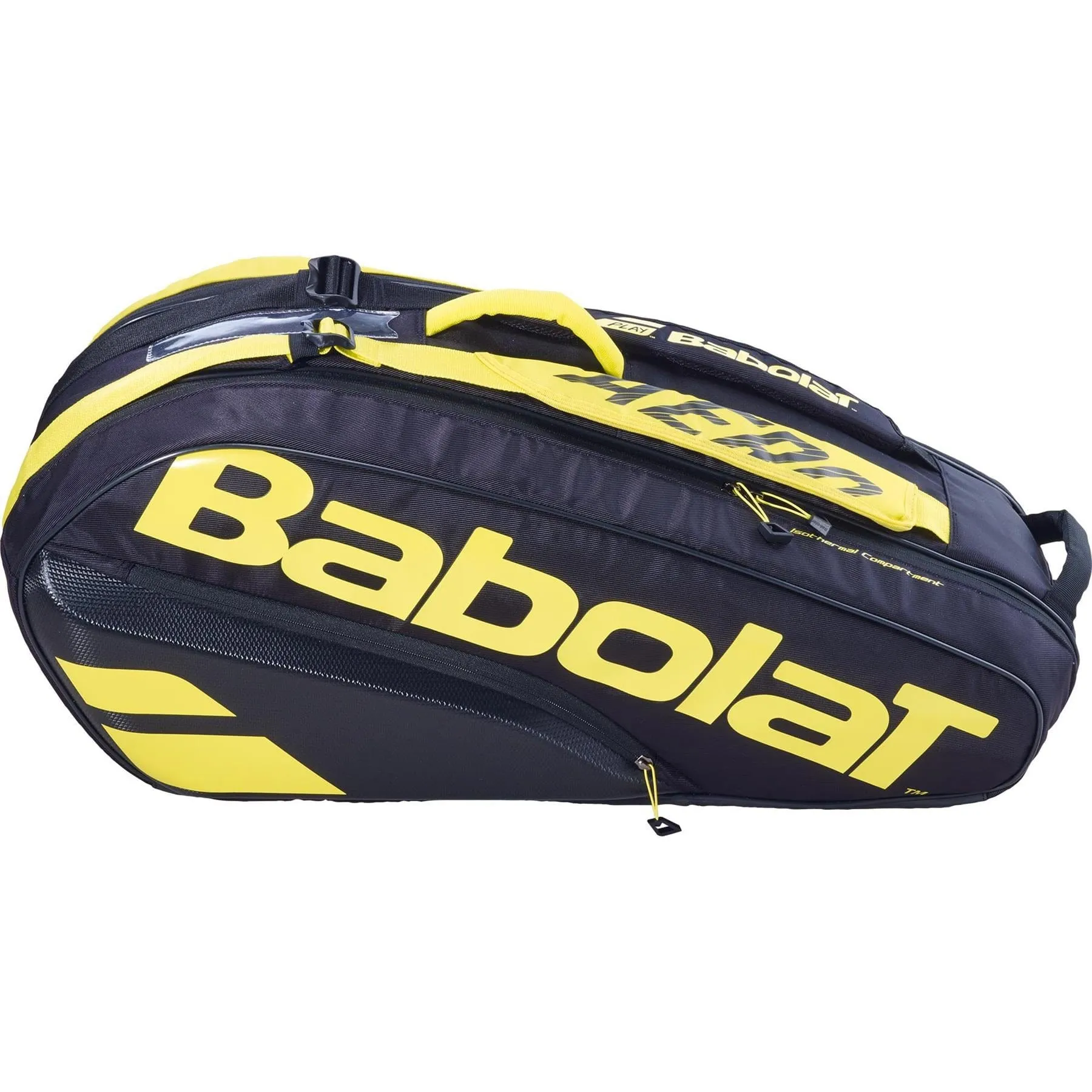 Babolat RH6 Pure Aero 6 Racket Bag - Black / Yellow