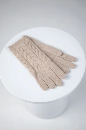Bellecote Cashmere Gloves Oat