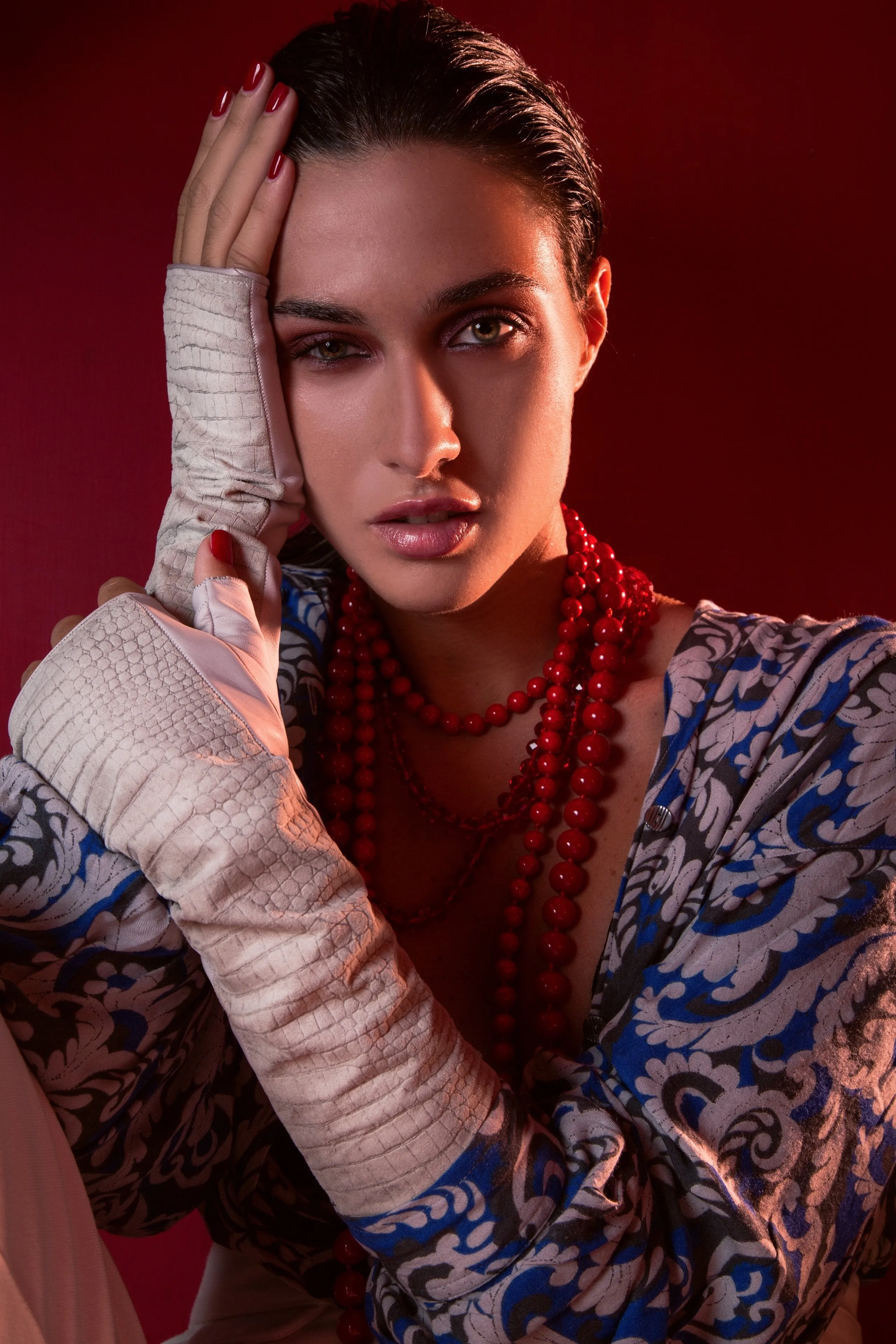 Bianca Fingerless/Stone