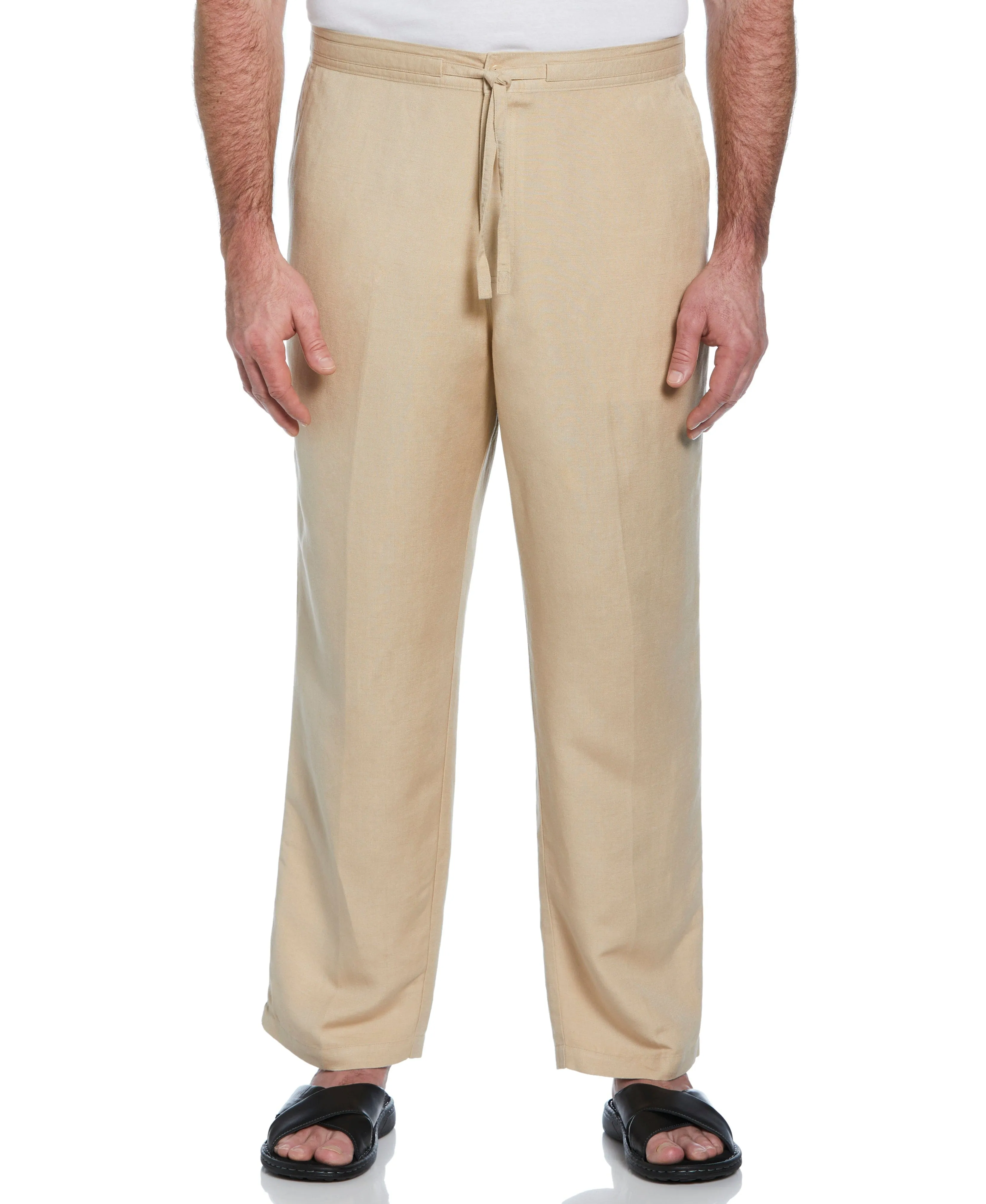 Big & Tall Linen Blend Core Drawstring Pant
