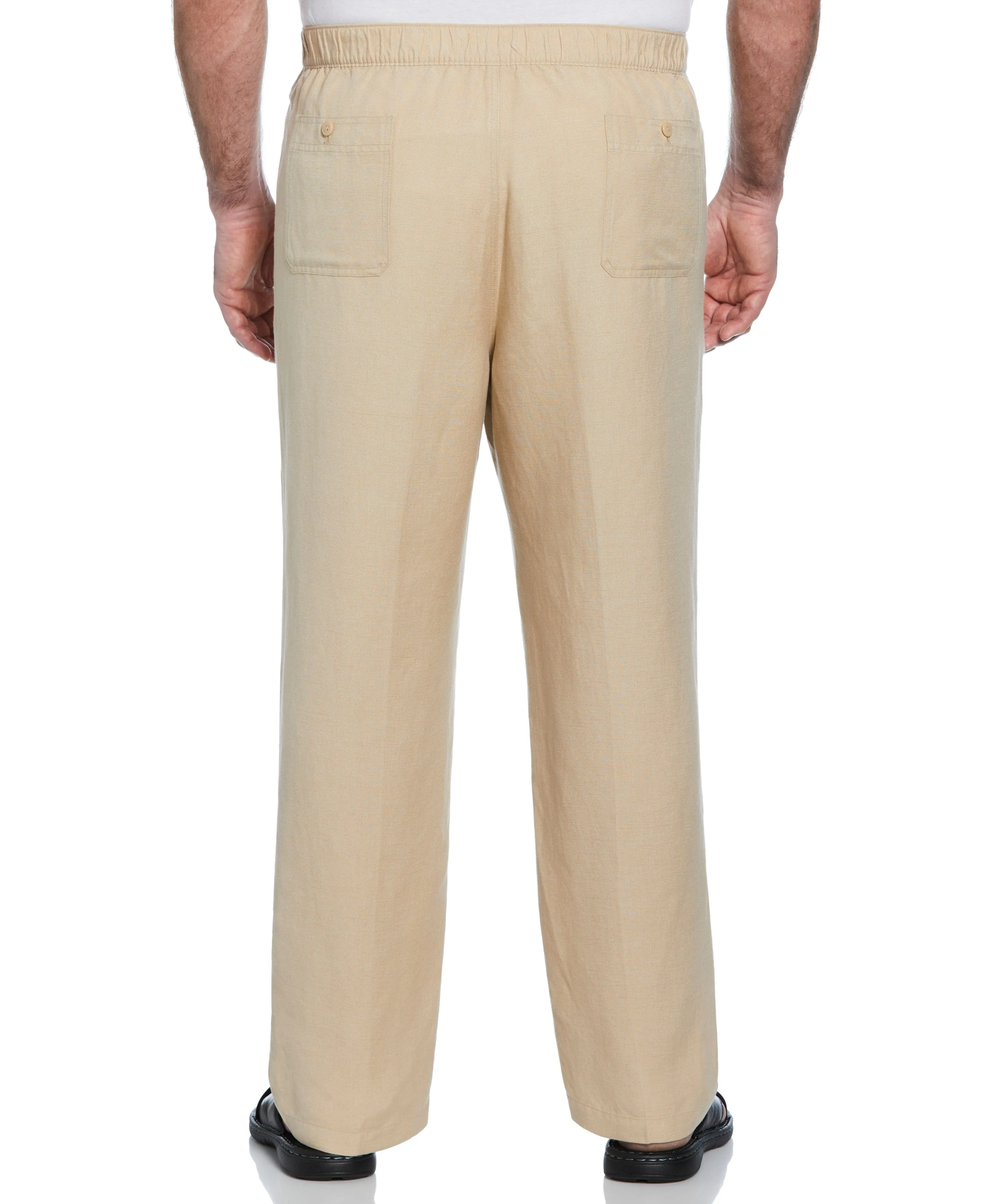 Big & Tall Linen Blend Core Drawstring Pant