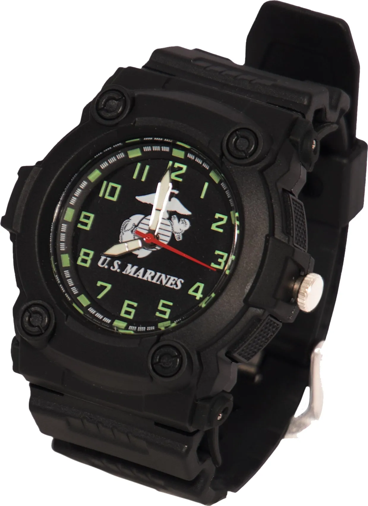 Black - Aquaforce Marines Combat Watch