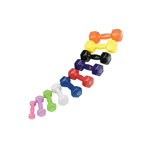Bodysolid Commercial Vinyl Dumbbell Rack Package