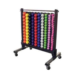 Bodysolid Commercial Vinyl Dumbbell Rack Package