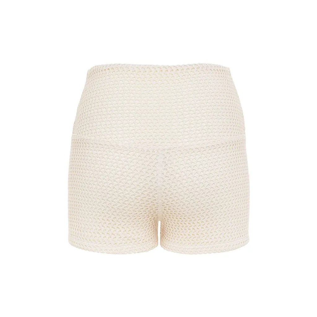 Bone Crochet Micro Bike Short