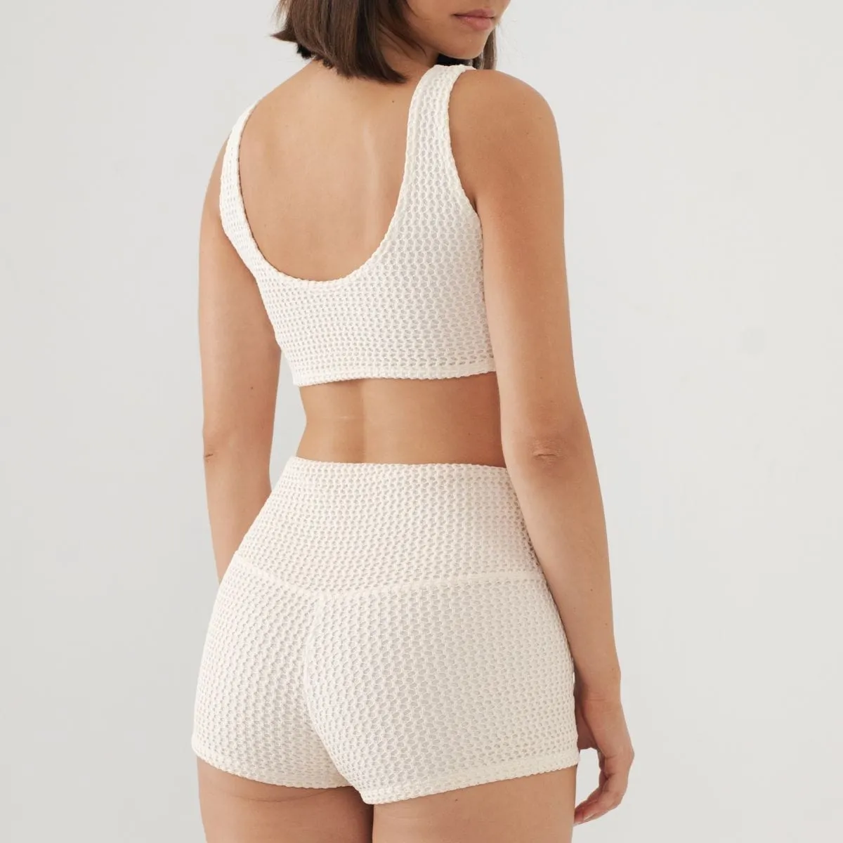 Bone Crochet Micro Bike Short
