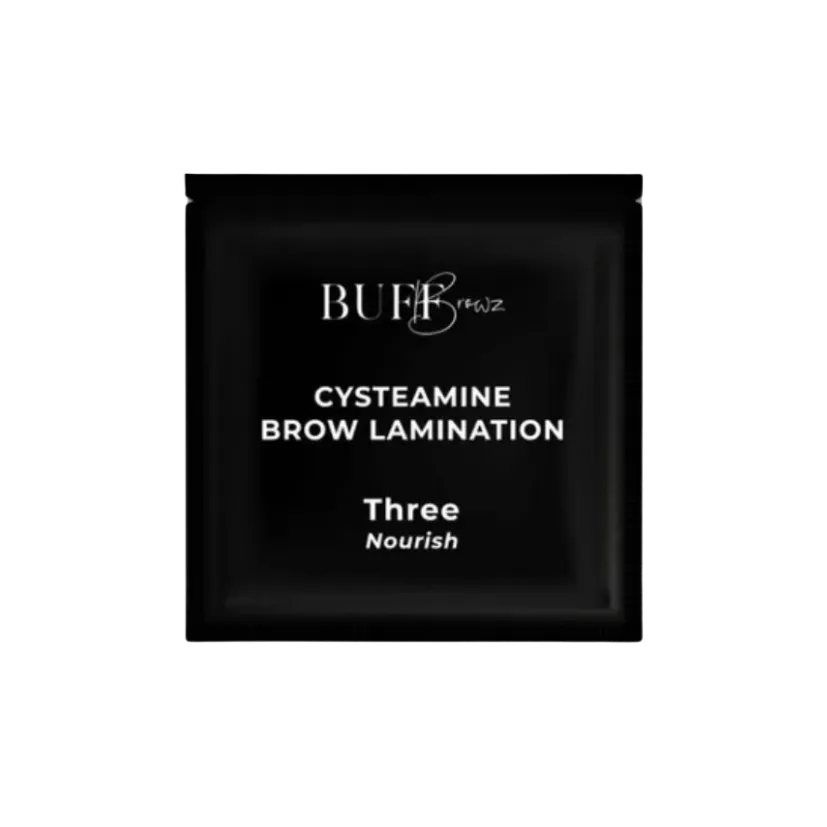 Buff Browz - Cysteamine Brow Lamination - Step 3 (Nourish) Sachets 10pk