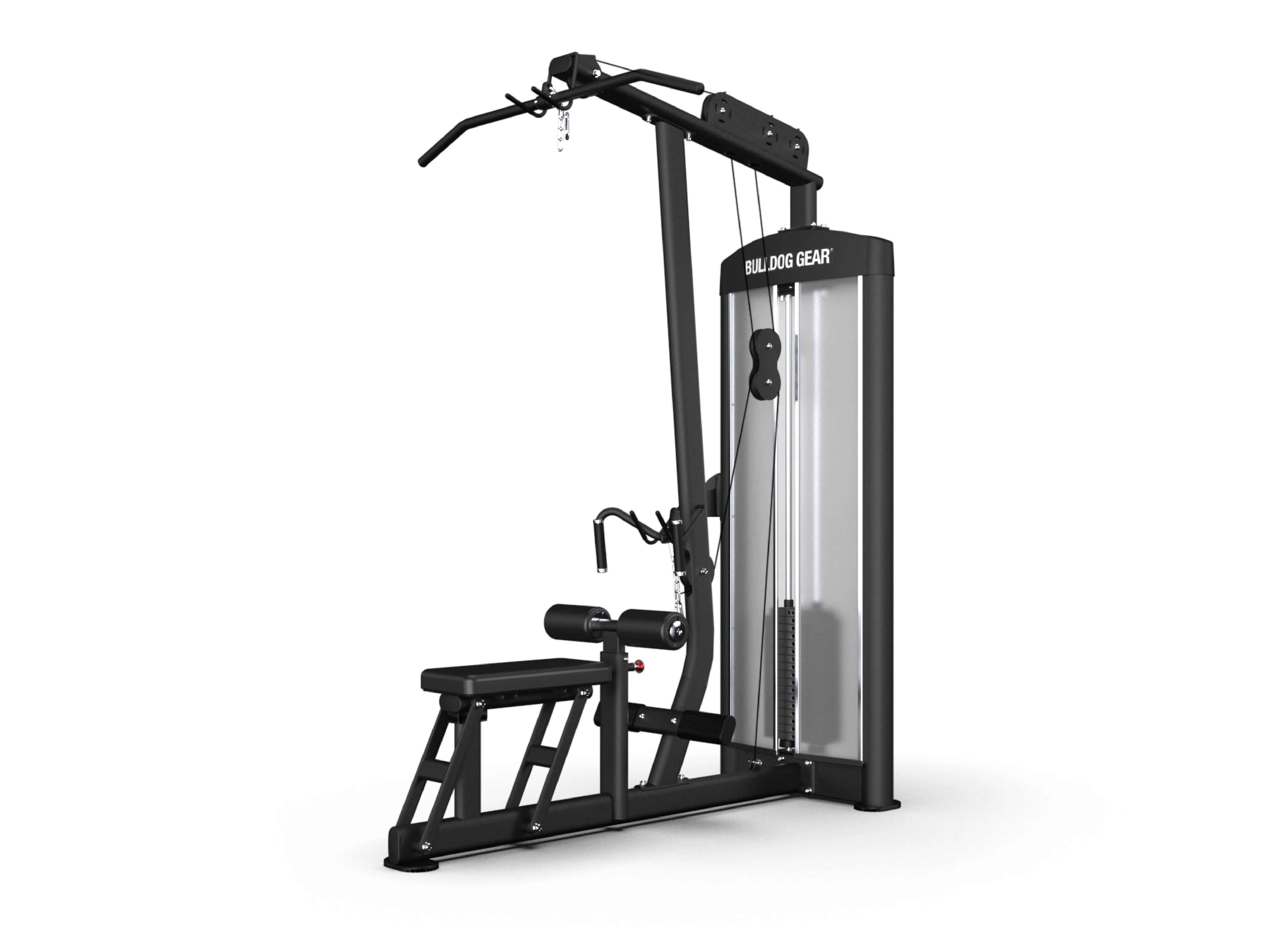 Bulldog Gear - Dual Function Lat Pulldown/Seated Row Machine 113kg Stack