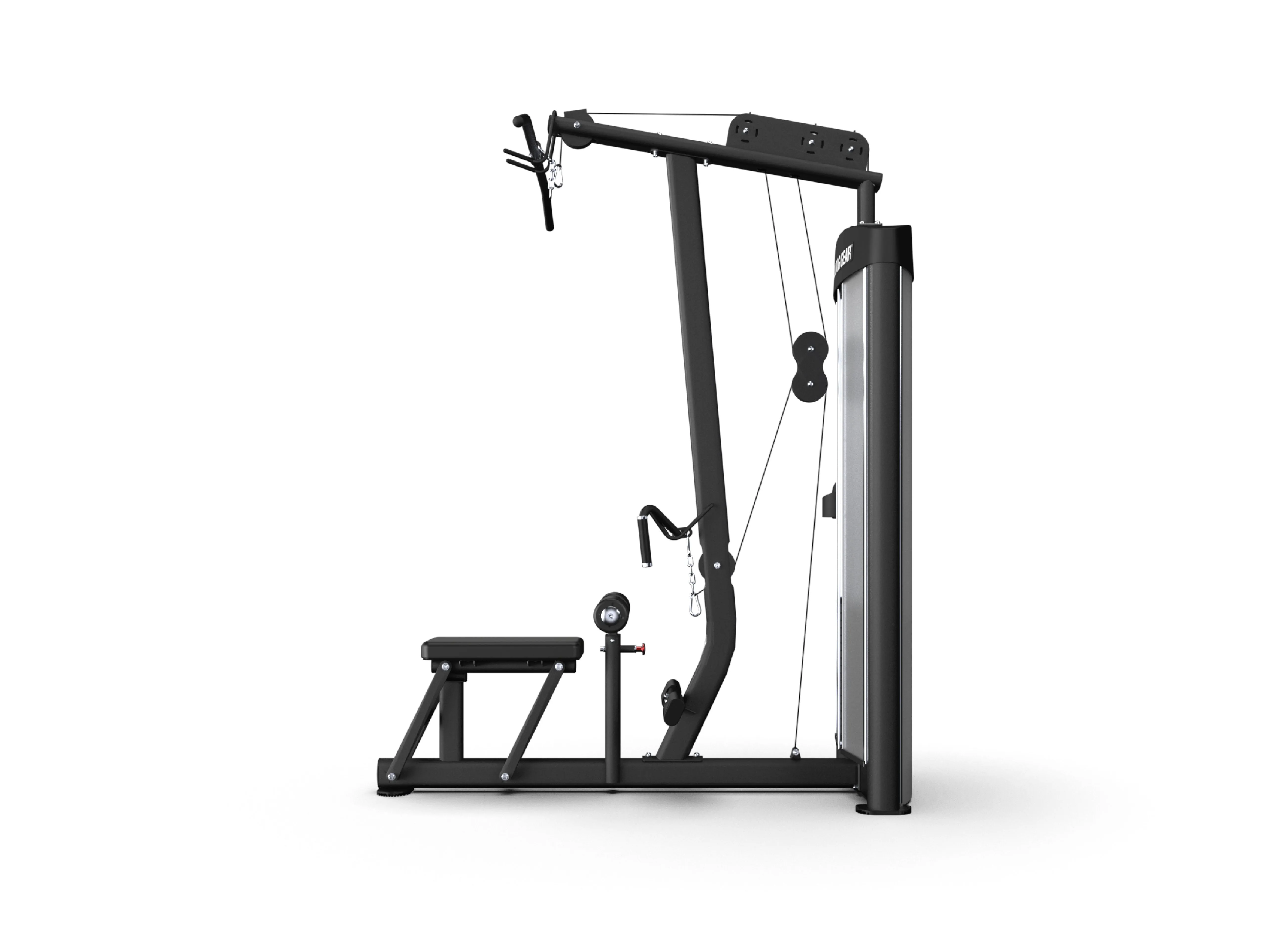 Bulldog Gear - Dual Function Lat Pulldown/Seated Row Machine 113kg Stack