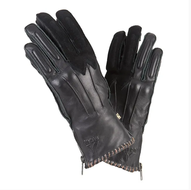 BY CITY WINTER SKIN GLOVES . BLACK.